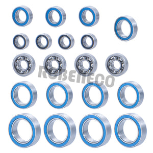 20PCS Rubber Sealed Complete Ball Bearing Kit for Team Losi Mini 8ight Buggy & 8T Truggy