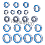 20PCS Rubber Sealed Complete Ball Bearing Kit for Team Losi Mini 8ight Buggy & 8T Truggy