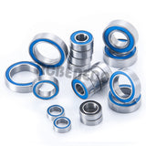 19PCS Rubber Sealed Bearing Kit for TRAXXAS 4Tec 2.0 Ford GT 4-Tec VXL AWD Chassis Upgrade Parts