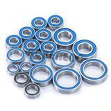 19PCS Rubber Sealed Bearing Kit for TRAXXAS 4Tec 2.0 Ford GT 4-Tec VXL AWD Chassis Upgrade Parts