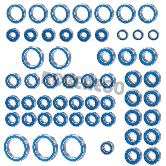 55PCS Bearing Kit Complete Rubber Sealed Bearings for Traxxas TRX-6 1/10 RC Crawler Car