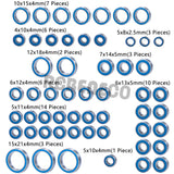 55PCS Bearing Kit Complete Rubber Sealed Bearings for Traxxas TRX-6 1/10 RC Crawler Car