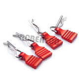 4pcs RC Body Clips R Pins 30-Degree Angle RC Clips with Pull Tabs for 1/24 Axial SCX24 RC Crawler Car