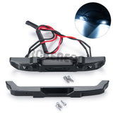 Metal Front & Rear Bumper with Lights for Axial SCX24 Ford AXI00006 1/24 RC Crawler Car