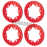 4PCS Aluminum Alloy Wheel Outer Ring for 1/10 RC Crawler Car Accessories