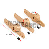 Brass Single&Dual Steering Servo Arm 3.1/4.1/5.1mm for RC Car Boat