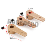 Brass Single&Dual Steering Servo Arm 3.1/4.1/5.1mm for RC Car Boat