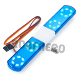 5 Modes 115/145mm RC Police Flash LED Light for SCx10 D90