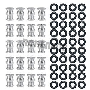 20Pcs RC Ball Studs Joints Replacement Rod Ends O Rings Set for  Axial SCX24