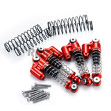 4PCS Metal Shock Absorber Damper with Springs for 1/24 RC Crawler Car