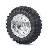 Metal Wheel Rim & Rubber Tyre for Axial SCX24 1/24 Rc Crawler Car