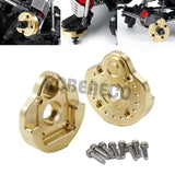 2pcs Brass Heavy Weight Outer Portal Drive Housing for AXAIL SCX10 III AXI03007 Capra 1/10 RC Crawler Car